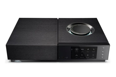 Naim Uniti Nova, Išmanus High-End tinklo stiprintuvas - priekinis lietimui jautrus ekranas ir valdymo ratukas