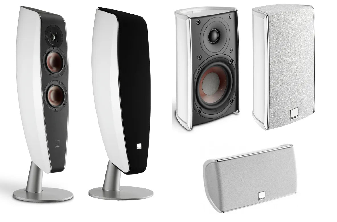 Namų kino kolonėlių komplektas DALI FAZON F5, MIKRO, VOKAL