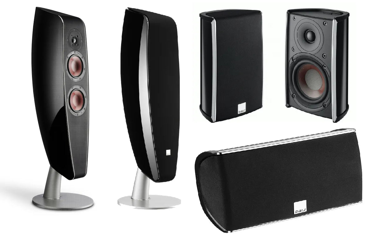 Namų kino kolonėlių komplektas DALI FAZON F5, MIKRO, VOKAL