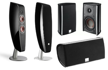 Namų kino kolonėlių komplektas DALI FAZON F5, MIKRO, VOKAL