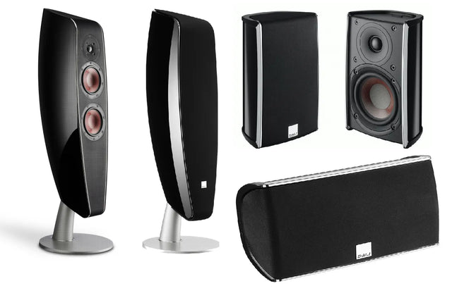 Namų kino kolonėlių komplektas DALI FAZON F5, MIKRO, VOKAL