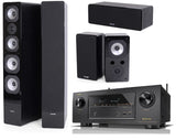 Namų kino komplektas - stiprintuvas Denon AVR-X2600H , su kolonėlėm Dynavoice Challenger M-65, C-5, S-5 EX (v.4)