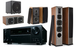 Namų kino komplektas - stiprintuvas Onkyo TX-NR656 , su kolonėlėm Dynavoice Definition DF-6 ,DC-5, DX-5 + SUB Thunder T-10