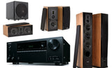 Namų kino komplektas - stiprintuvas Onkyo TX-NR656 , su kolonėlėm Dynavoice Definition DF-6 ,DC-5, DX-5 + SUB Thunder T-10