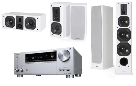 Namų kino komplektas - stiprintuvas Onkyo TX-RZ710 , su kolonėlėm Dynavoice Definition DF-8 ,DC-5, DX-5