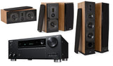 Namų kino komplektas - stiprintuvas Onkyo TX-RZ710 , su kolonėlėm Dynavoice Definition DF-8 ,DC-5, DX-5