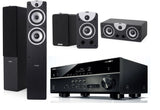 Namų kino komplektas - stiprintuvas Yamaha RX-V481, su kolonėlėm Dynavoice Magic F-6, S-4, C-4 EX (v.3)