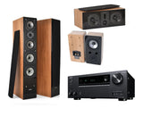 Namų kino komplektas - tinklinis AV resyveris Onkyo TX-NR686, su kolonėlėm Dynavoice Challenger M-65, S-5, C-5 EX (v.4)