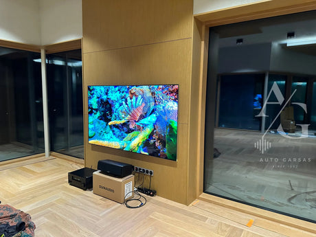 Namų kino sistema, Dynaudio + Onkyo RZ50 + SVS 2000 PRO subas