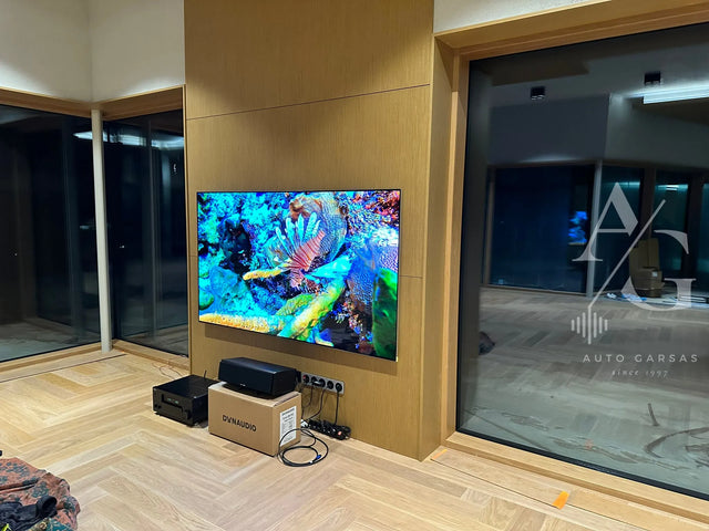 Namų kino sistema, Dynaudio + Onkyo RZ50 + SVS 2000 PRO subas