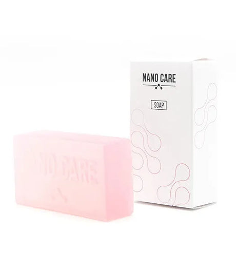 Nano Care muiliukas 105g - Rožinis muilas su pakuote