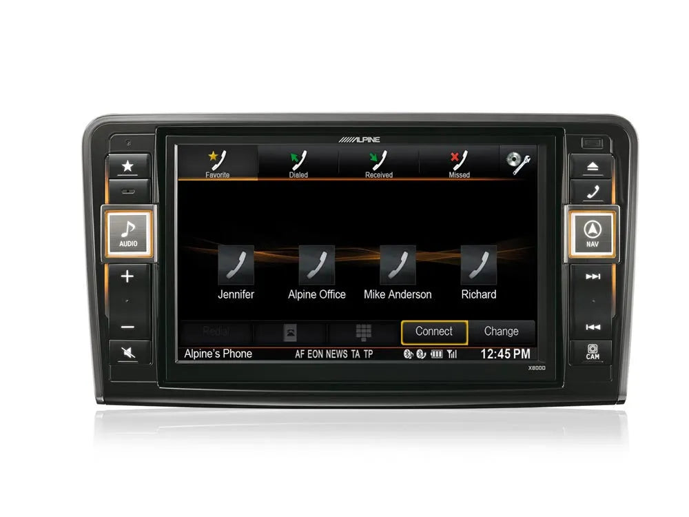 Navigacinė sistema Alpine X800D-ML, skirta Benz ML (W164) ir GL (X164)