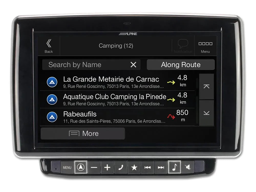 Navigacinė sistema Alpine X901D-DU, skirta Fiat, Citroën, Peugeot