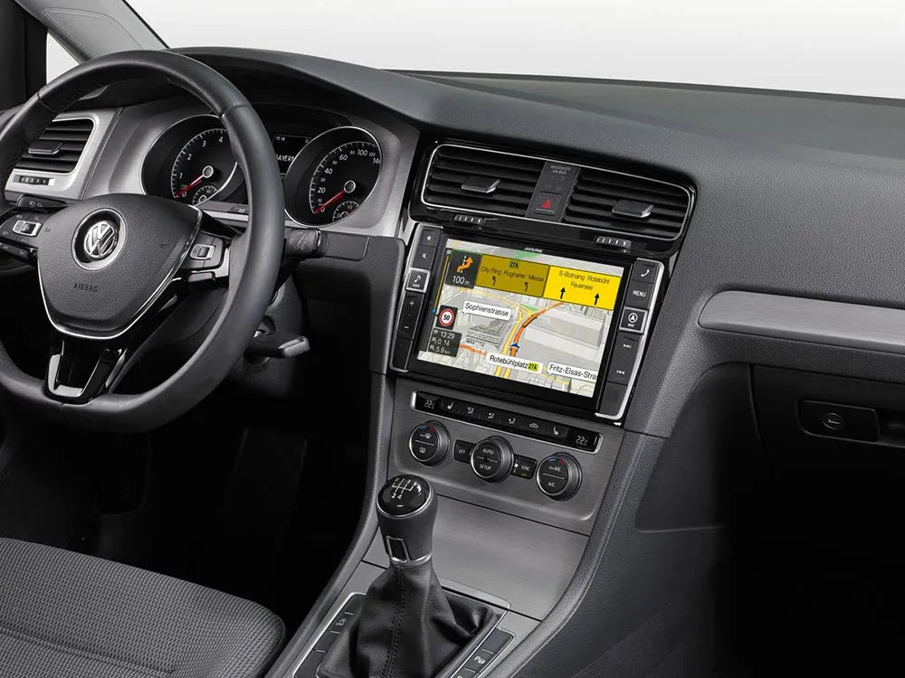 Navigacinė sistema Alpine X901D-G7, skirta VW golf 7