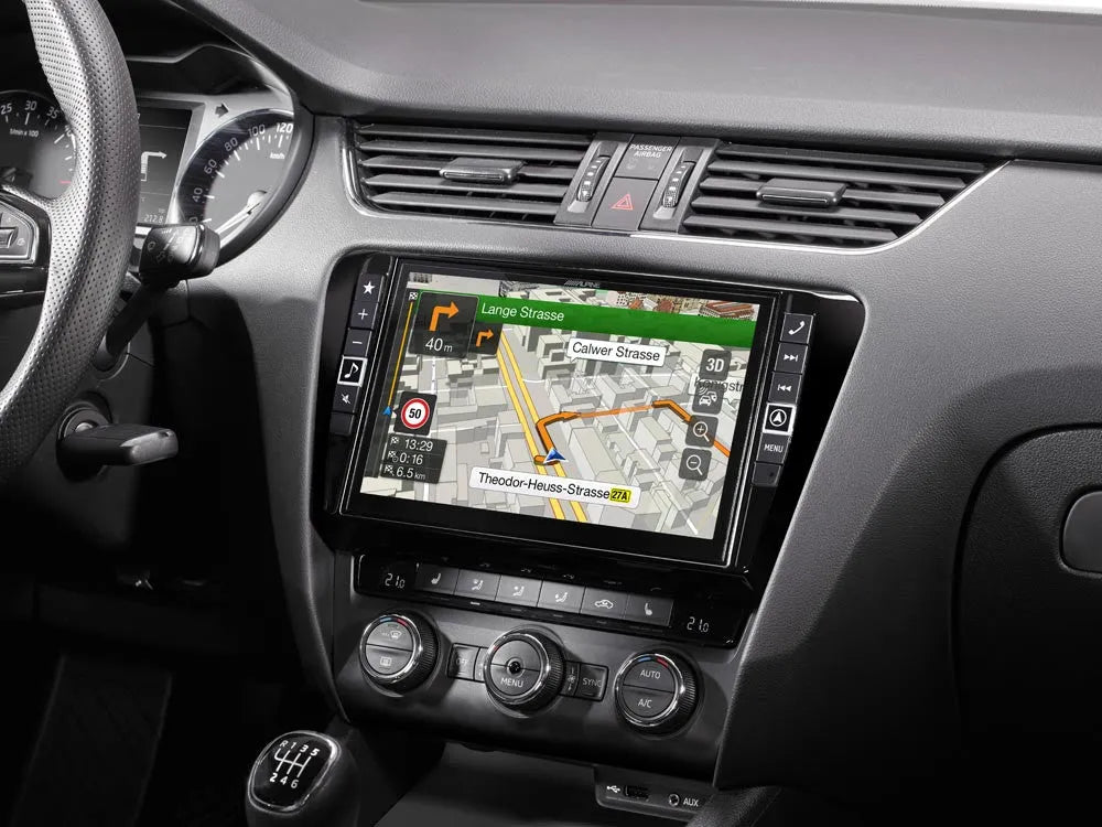 Navigacinė sistema Alpine X901D-OC3, skirta Skoda Octavia 3
