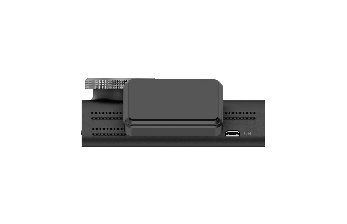 Neoline Argus 4K Wi-Fi Dual, 2-jų kamerų vaizdo registratorius su GPS radarų baze, 4K raiška - USB-C jungtis ir ventiliacijos grotelės