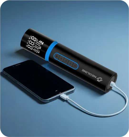 Neoline DELA-B, nešiojamas elektrinis oro kompresorius