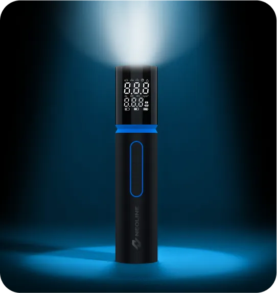 Neoline DELA-B, nešiojamas elektrinis oro kompresorius