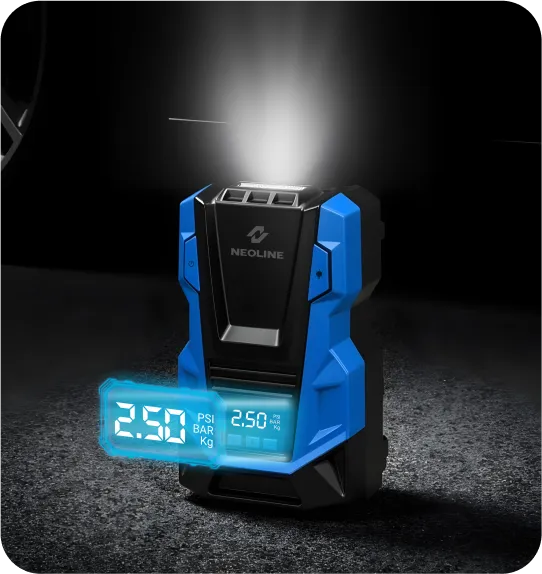 Neoline DELA-X, nešiojamas oro kompresorius