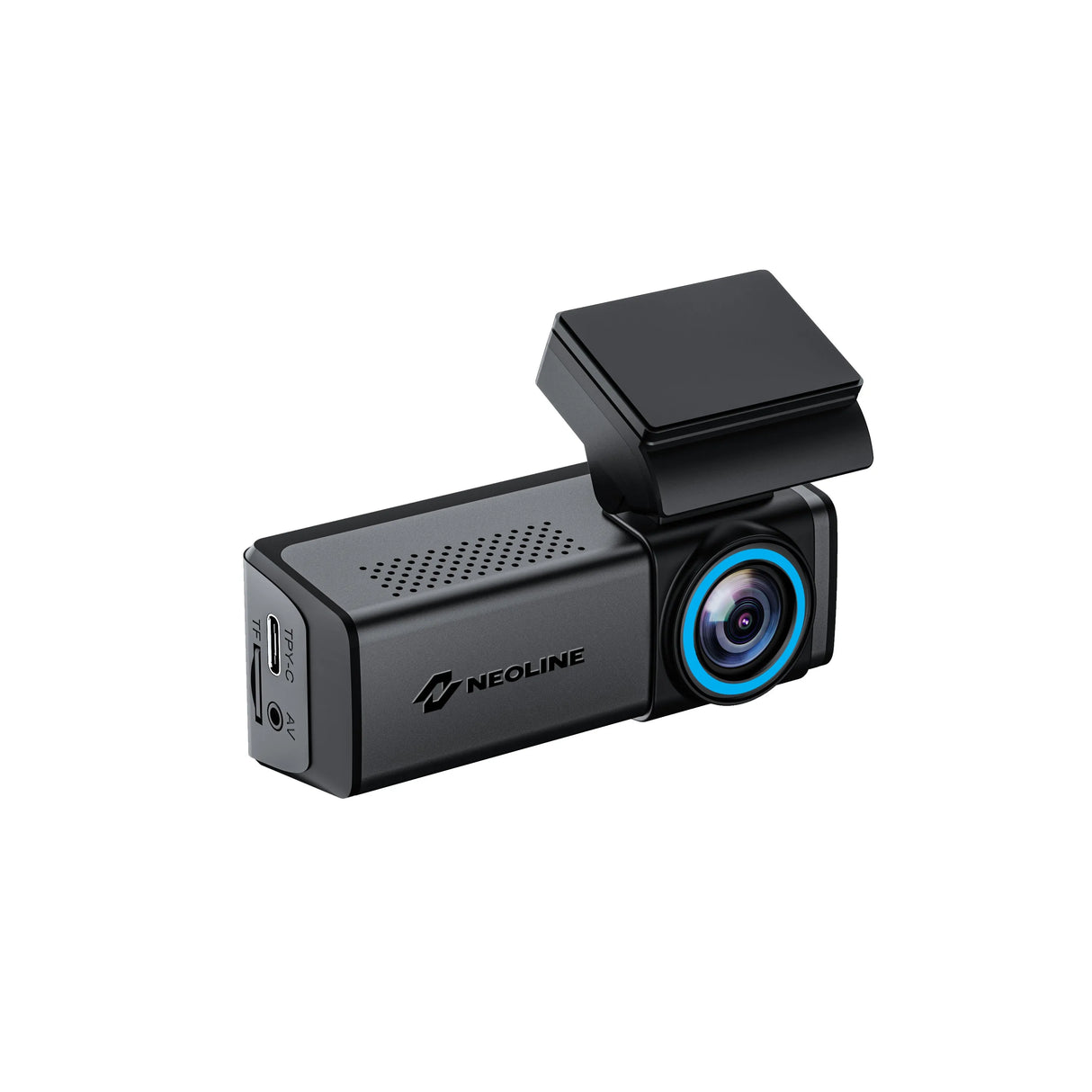 Neoline Flash 2K Dual, 2-jų kamerų vaizdo registratorius su Wi-Fi, 2K raiška - Kameros objektyvo mėlynas žiedas