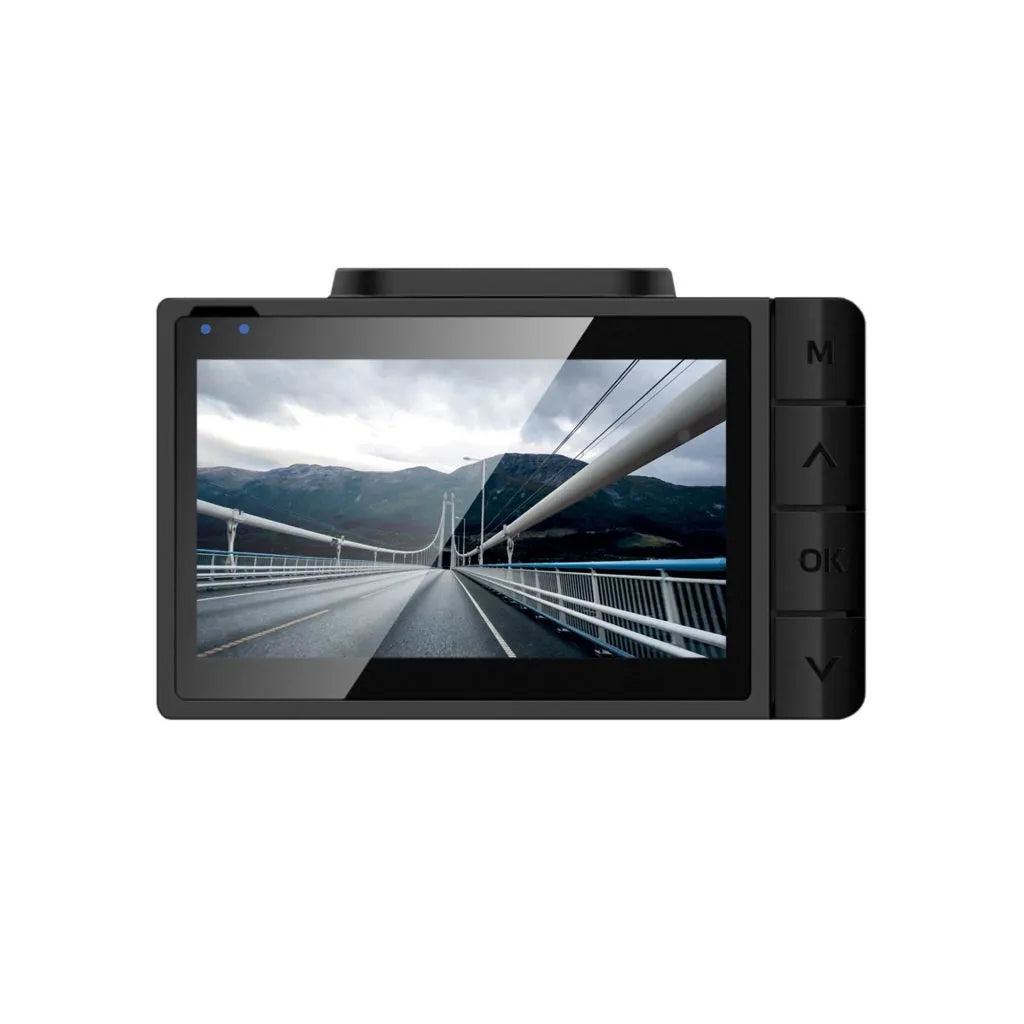 Neoline G-TECH X36, vaizdo registratorius su GPS duomenų baze - šoniniai valdymo mygtukai su OK