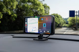 Neoline Smartway, 2-jų kamerų 4K vaizdo registratorius su Android Auto ir Apple Carplay - ekranas su navigacija ir muzika