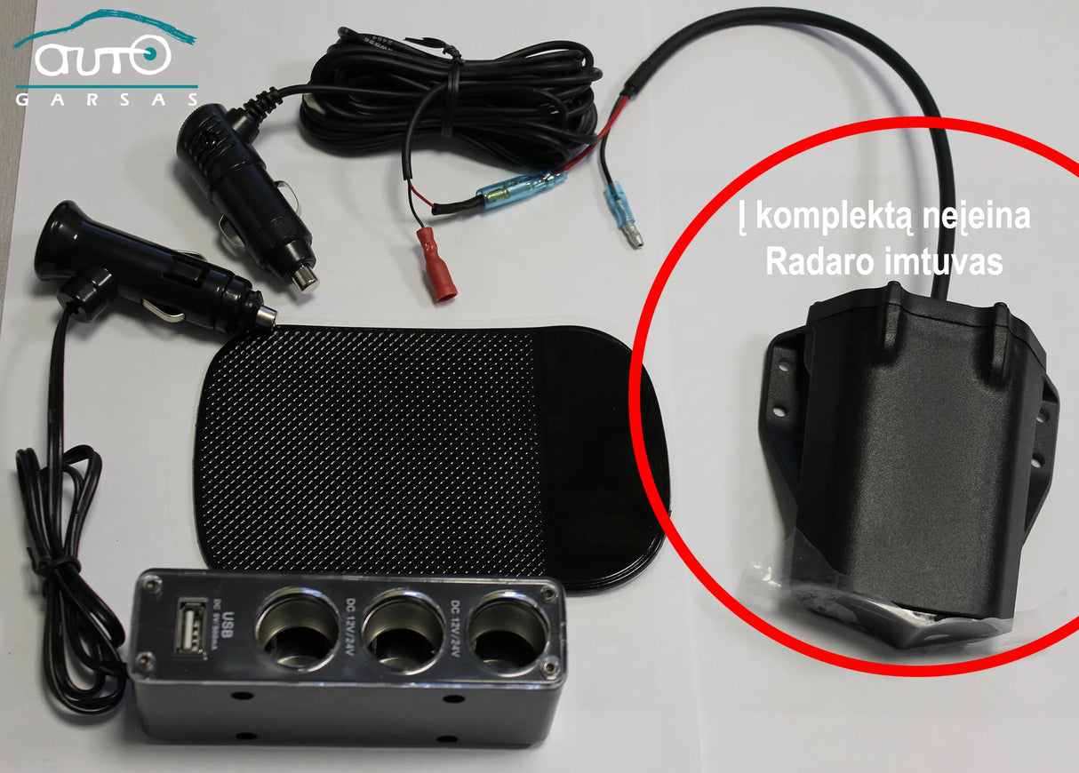 Neoline X-COP R750 Laikinos instaliacijos komplektas nenorintiems montuotis išorinio Radaro modulio