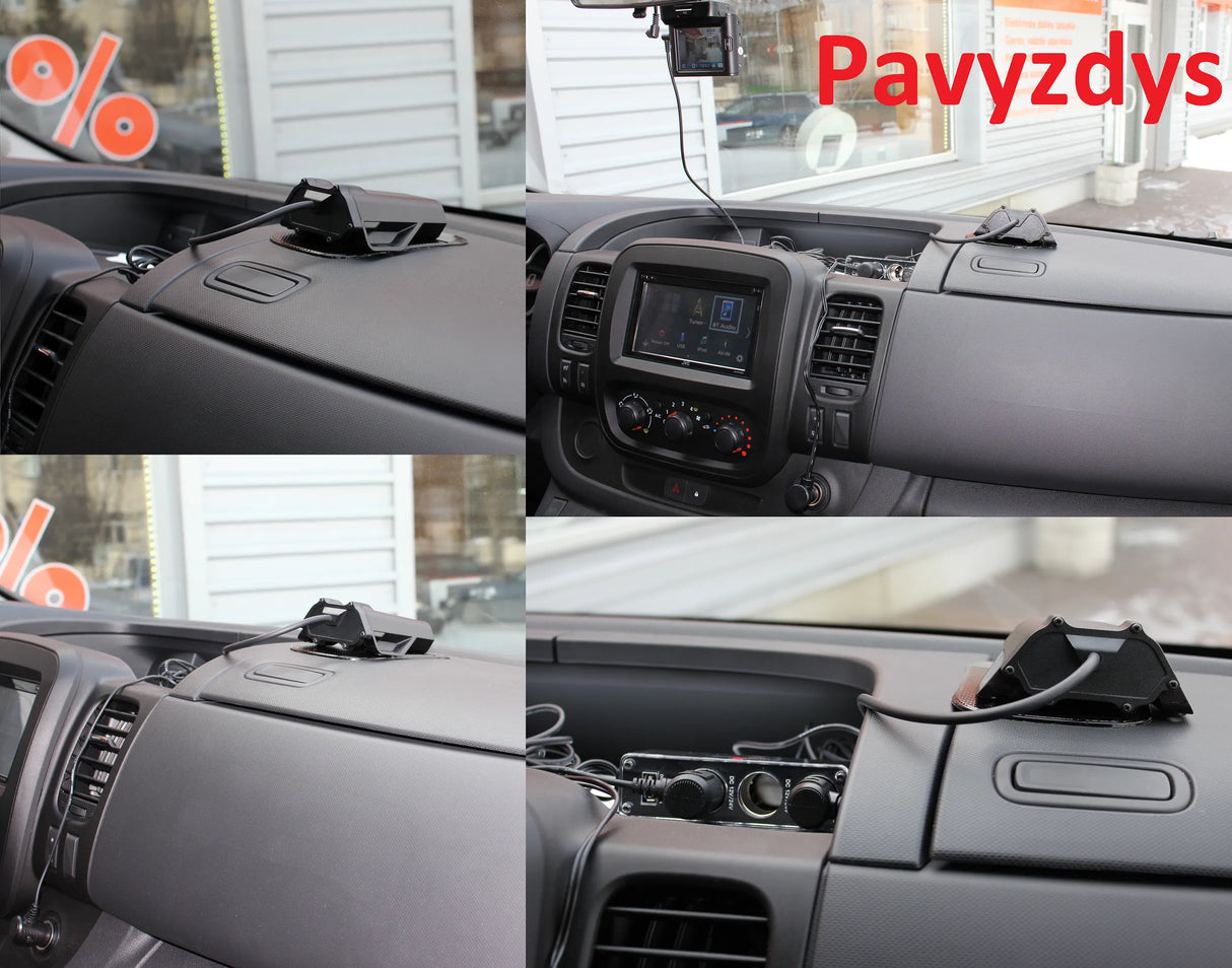 Neoline X-COP R750 Laikinos instaliacijos komplektas nenorintiems montuotis išorinio Radaro modulio