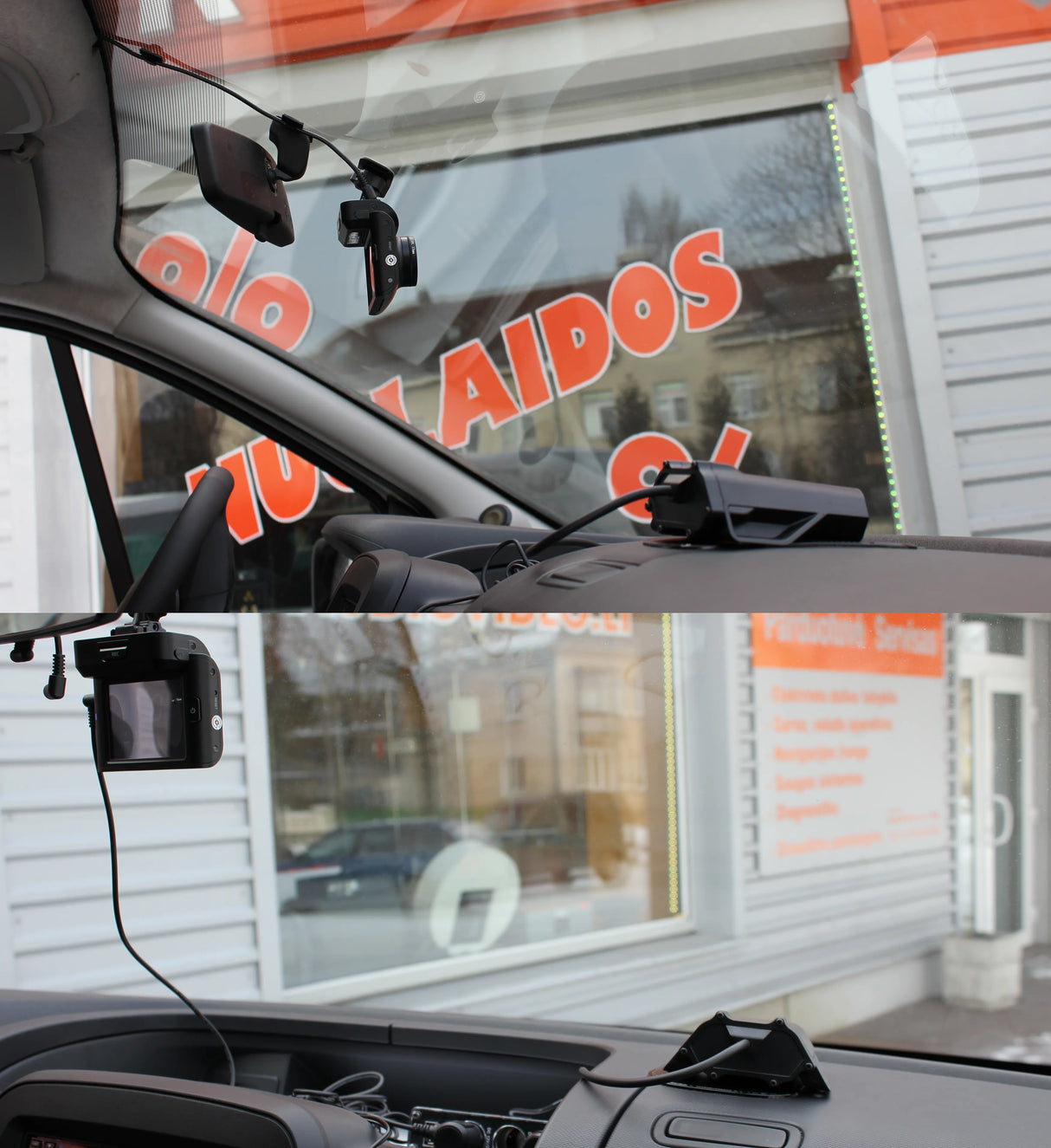 Neoline X-COP R750 Laikinos instaliacijos komplektas nenorintiems montuotis išorinio Radaro modulio