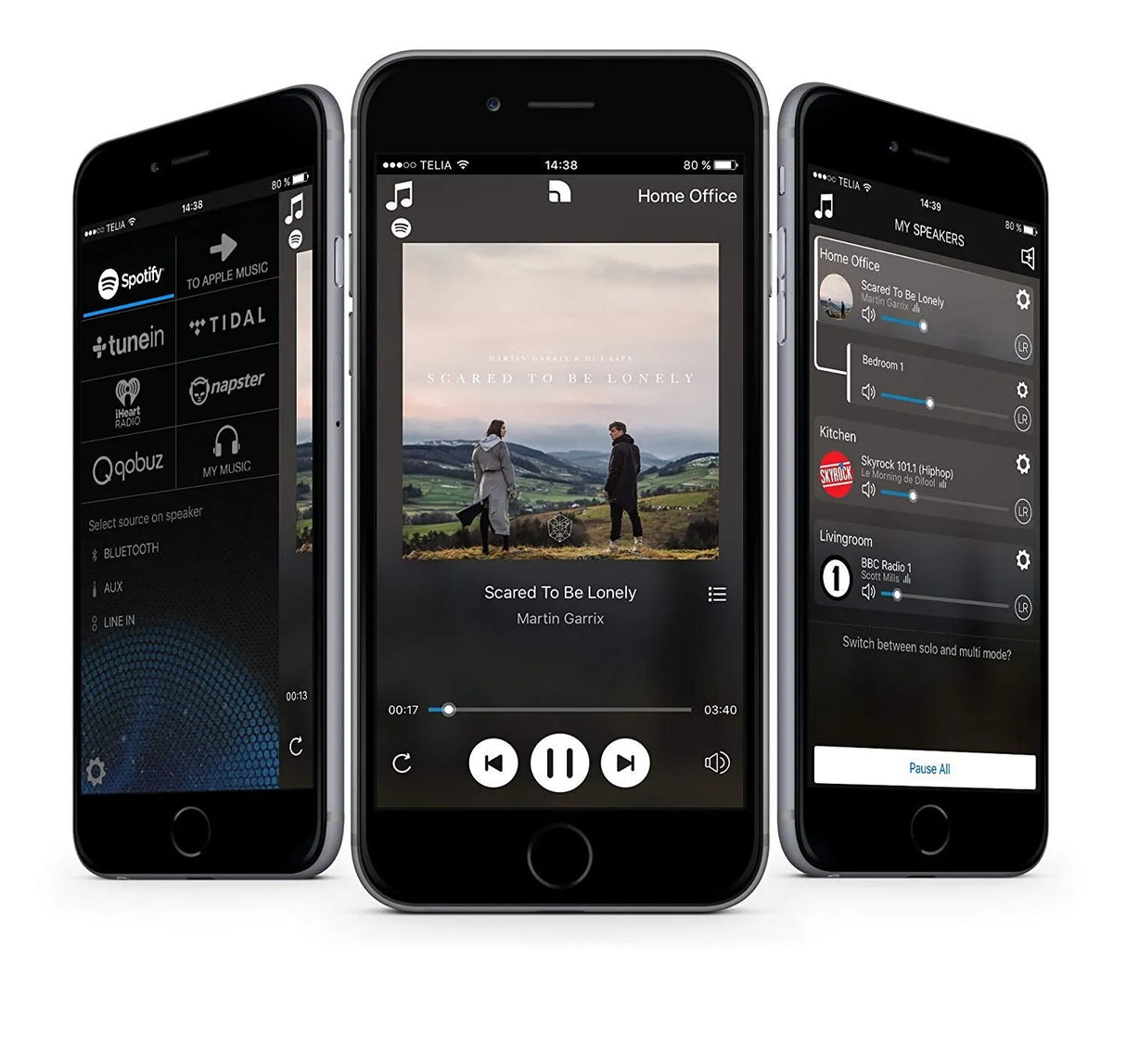 Nešiojama belaidė garso kolonėlė Audio Pro ADDON C5, Multiroom, Wi-Fi, Bluetooth