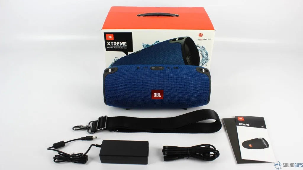 Nešiojama belaidė garso kolonėlė JBL Xtreme su Bluetooth, atspari vandeniui