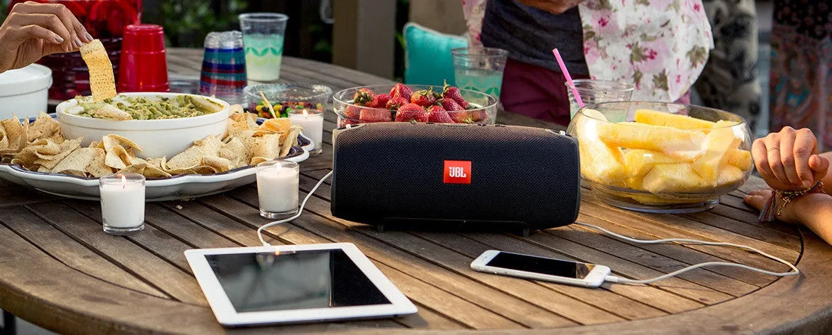Nešiojama belaidė garso kolonėlė JBL Xtreme su Bluetooth, atspari vandeniui