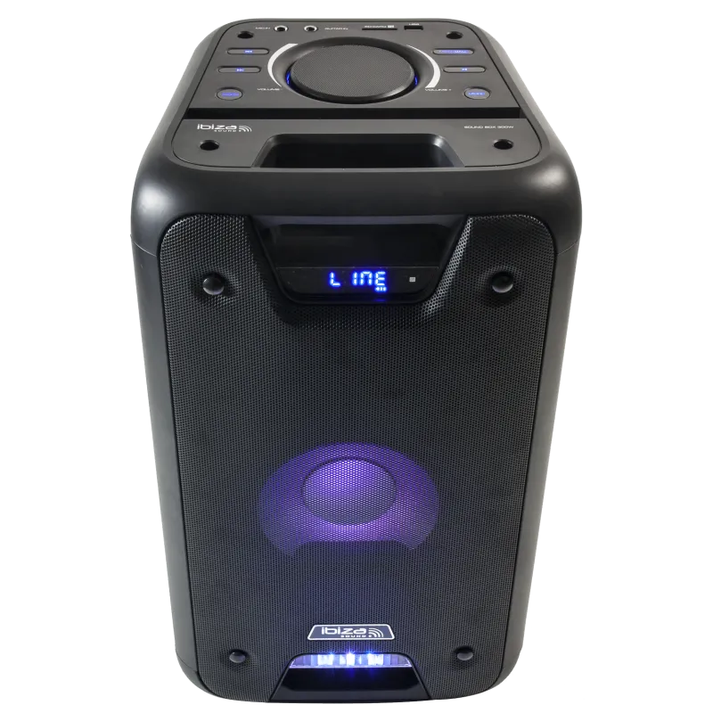 Nešiojama garso sistema Ibiza FREESOUND300, USB, SD, AUX, BLUETOOTH, 300W