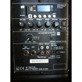 Nešiojama garso sistema Ibiza-Sound PORT10UHF-BT USB, SD, Bluetooth, 500W