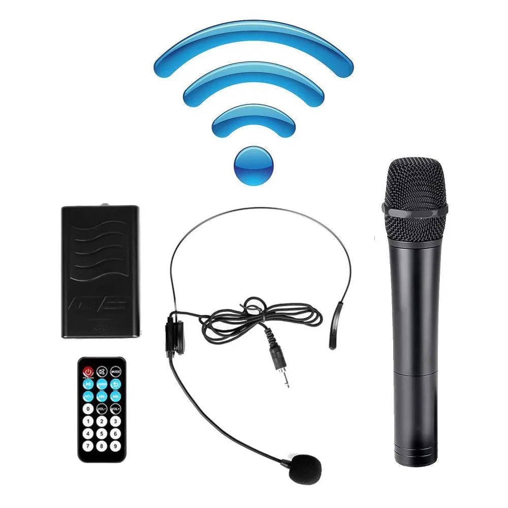 Nešiojama garso sistema Ibiza-Sound PORT12UHF-BT, USB, SD, Bluetooth, 700W