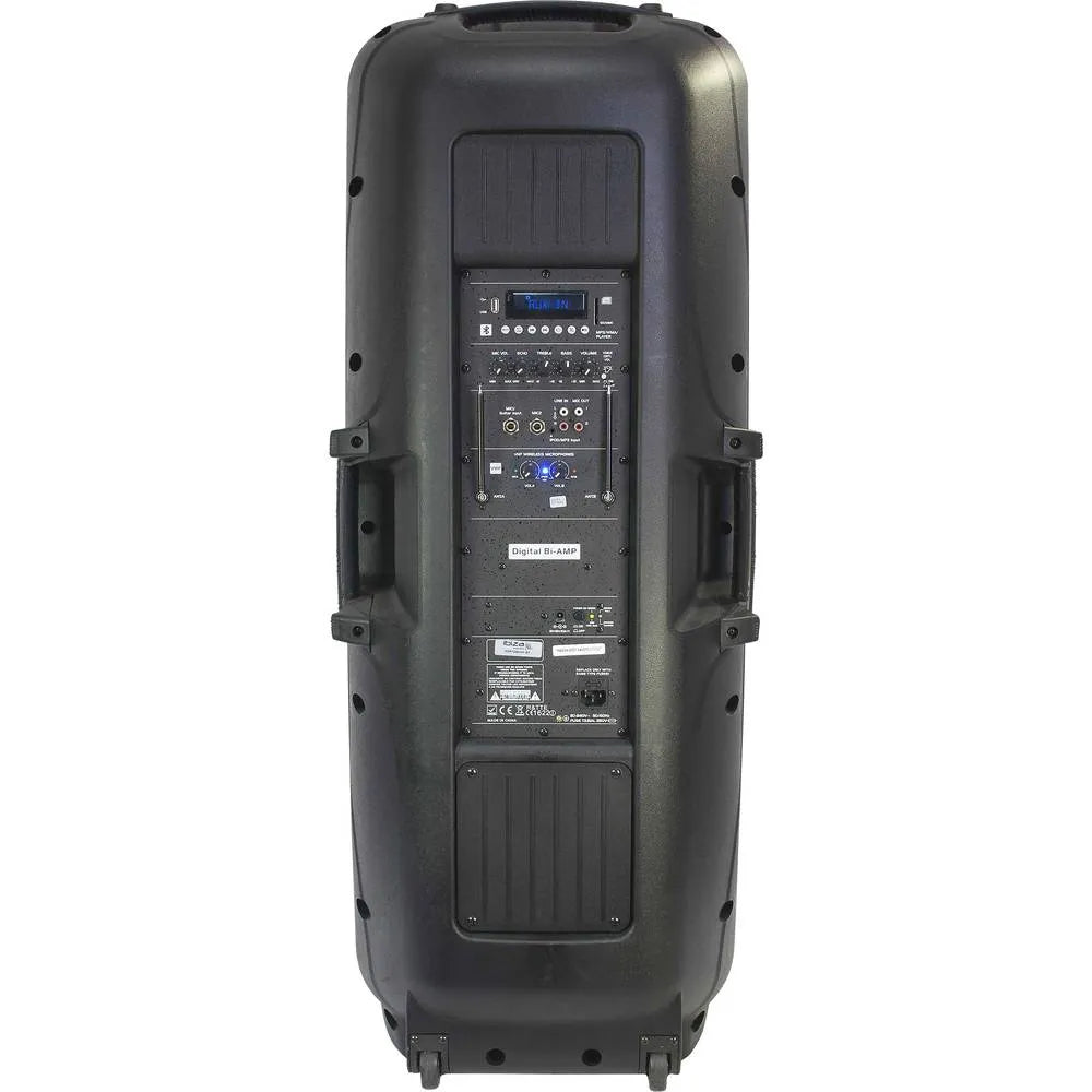 Nešiojama garso sistema Ibiza-Sound PORT238VHF-BT, USB, SD, Bluetooth, 1000W