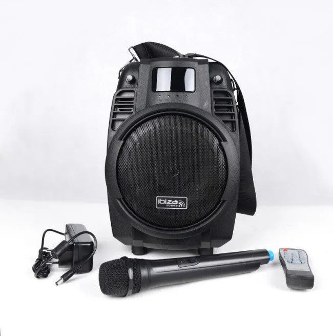 Nešiojama garso sistema Ibiza-Sound POWER6-PORT, USB, AUX, Bluetooth, 50W
