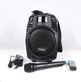 Nešiojama garso sistema Ibiza-Sound POWER6-PORT, USB, AUX, Bluetooth, 50W
