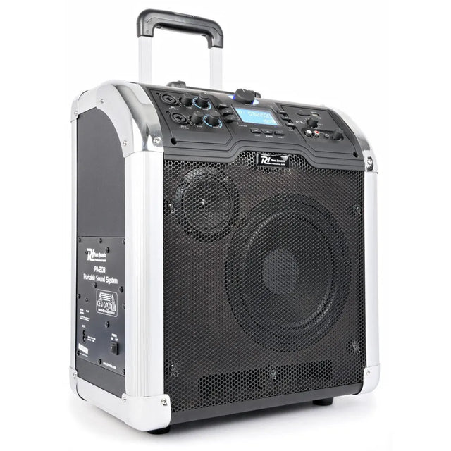 Nešiojama garso sistema Power Dynamics PA203 Portable, SD/USB/MP3/BT