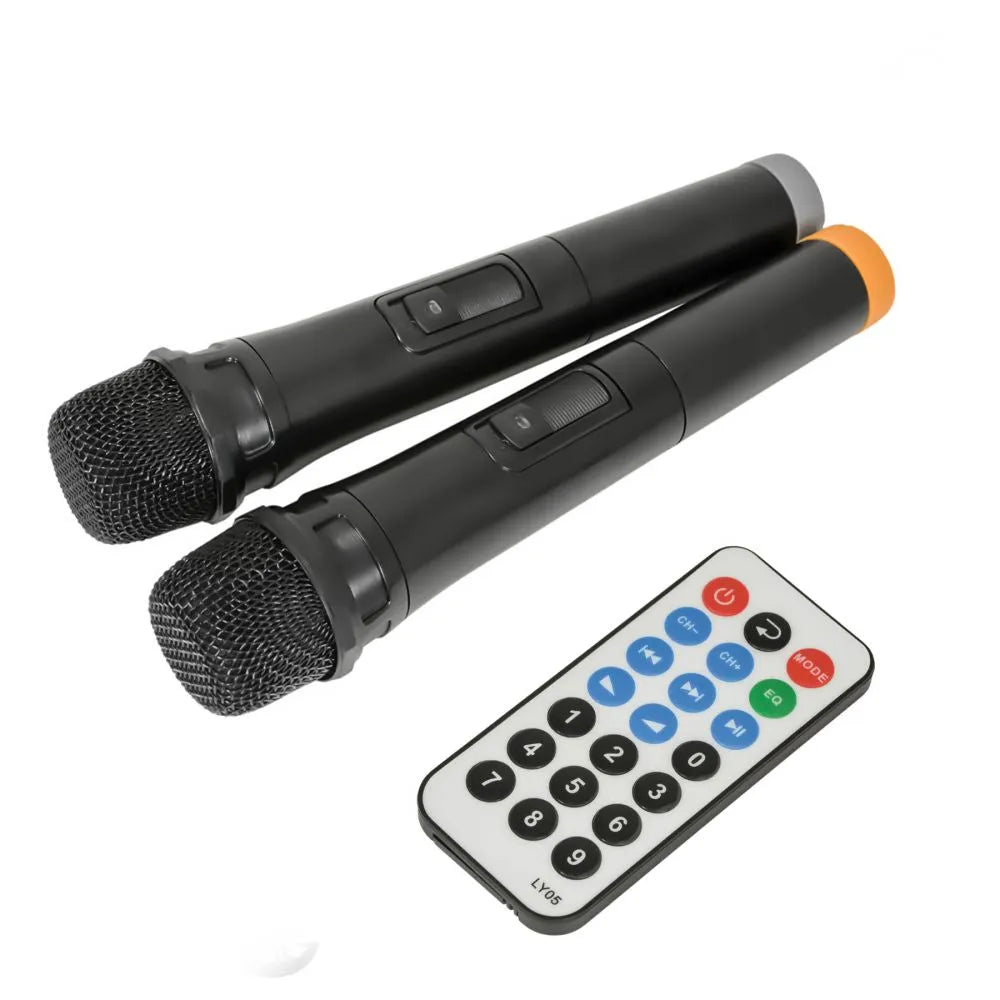 Nešiojama garso sistema QTX BUSKER-12PA, VHF MIKR, USB/SD/FM/BT