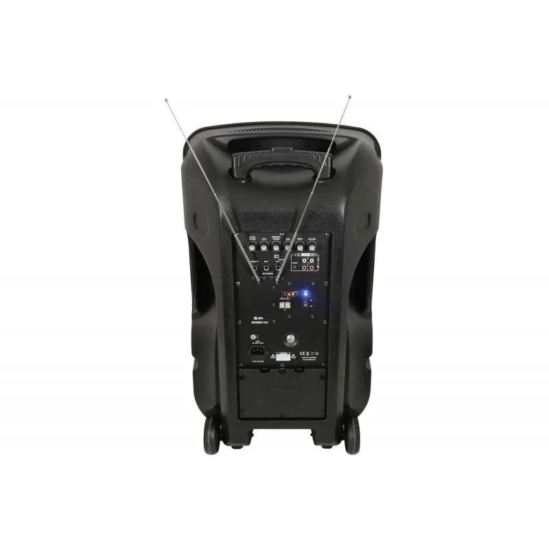 Nešiojama garso sistema QTX BUSKER-15U, UHF MIKR, USB/SD/FM/BT