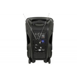 Nešiojama garso sistema QTX BUSKER-15U, UHF MIKR, USB/SD/FM/BT