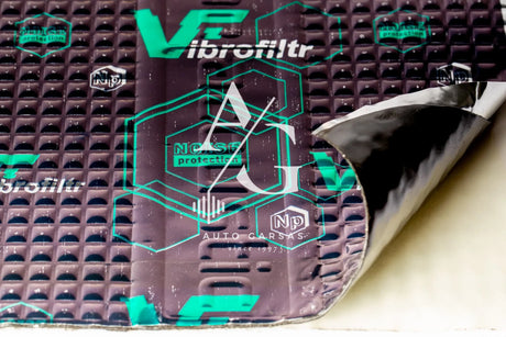 Noise Protection PROFI Vibrofiltr, 3mm vibro izoliacija atspari drėgmei ir šalčiui (0.5x0.7m)