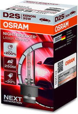 OSRAM XENARC NIGHT Breaker Laser, D2S, +220% XENON 1vnt.66240XNN