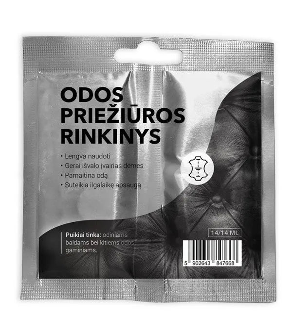 Odos priežiūros rinkinys namams. Vienkartinė pakuotė. ( 14/14 ml)