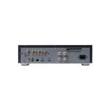Onkyo Muse Y-50, tinklo grotuvas ir integruotas stereo stiprintuvas, 250W - Galinė panelė su jungtimis ir laidais