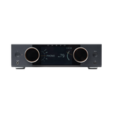 Onkyo Muse Y-50, tinklo grotuvas ir integruotas stereo stiprintuvas, 250W - priekinė panelė su ekranu ir mygtukais