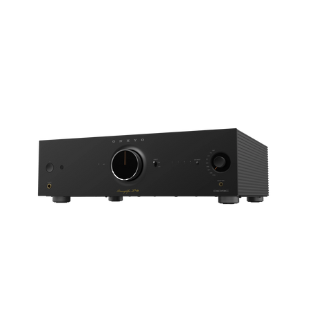 Onkyo P-80, pradinis stiprintuvas su tinklo grotuvu