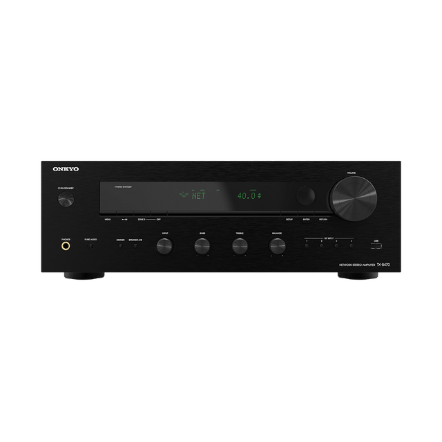 Onkyo TX-8470, 2 kanalų tinklinis stereo stiprintuvas