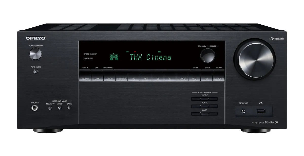 Onkyo TX-NR6100, 7.2 kanalo AV imtuvas - stiprintuvas